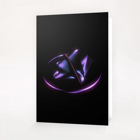 Space Greeting Card & Postcard by cinema4design