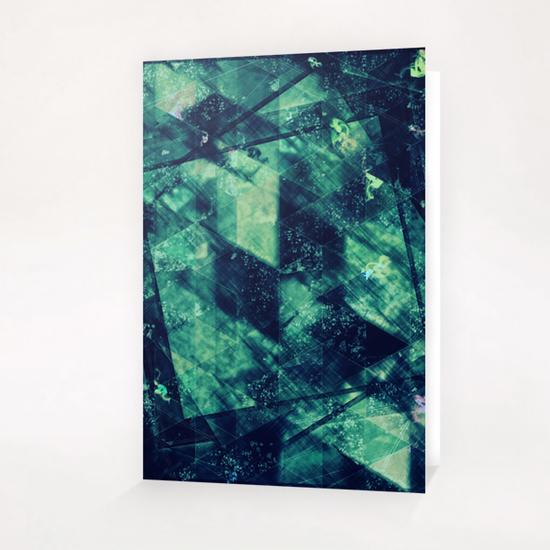 Abstract Geometric Background #16 Greeting Card & Postcard by Amir Faysal