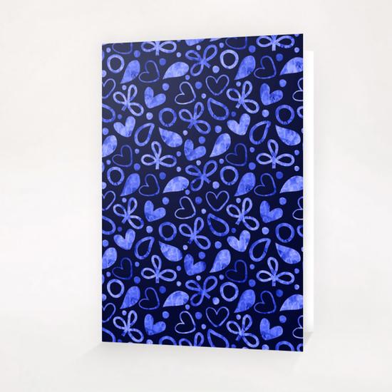 LOVELY FLORAL PATTERN #5 Greeting Card & Postcard by Amir Faysal