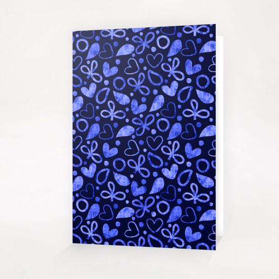 LOVELY FLORAL PATTERN #5 Greeting Card & Postcard by Amir Faysal