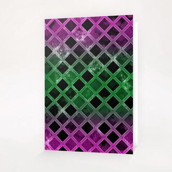 Abstract Geometric Background #12 Greeting Card & Postcard by Amir Faysal