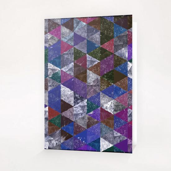 Abstract Geometric Background #9 Greeting Card & Postcard by Amir Faysal
