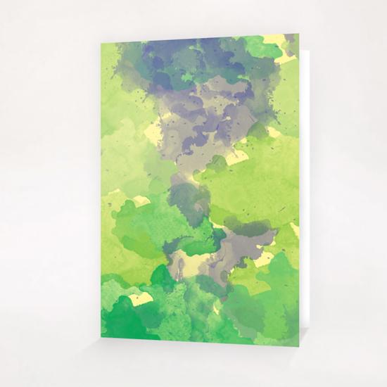 Abstract painting X 0.9 Greeting Card & Postcard by Amir Faysal