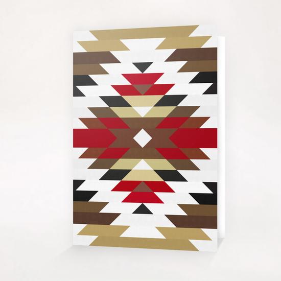 Dynamic geometric pattern IV Greeting Card & Postcard by Vitor Costa