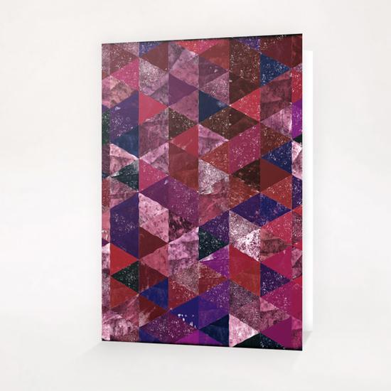 Abstract GEO X 0.2 Greeting Card & Postcard by Amir Faysal