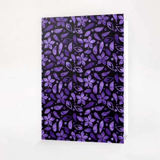 LOVELY FLORAL PATTERN X 0.16 Greeting Card & Postcard by Amir Faysal