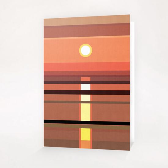 Minimalist landscape III Greeting Card & Postcard by Vitor Costa