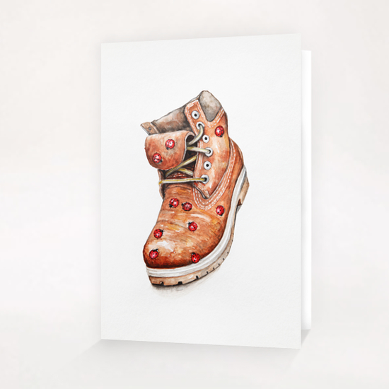 Boot Greeting Card & Postcard by Nika_Akin