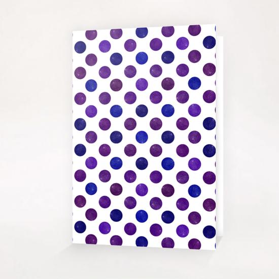 Watercolor Polka Dots  X 0.3 Greeting Card & Postcard by Amir Faysal