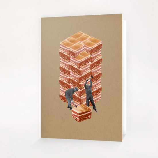 Working Class Greeting Card & Postcard by Lerson