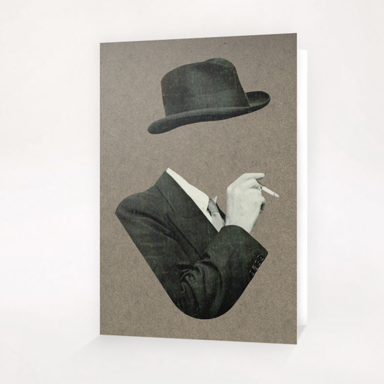Smoke Greeting Card & Postcard by Lerson