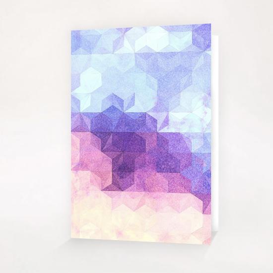 Abstract Geometric Background #7 Greeting Card & Postcard by Amir Faysal