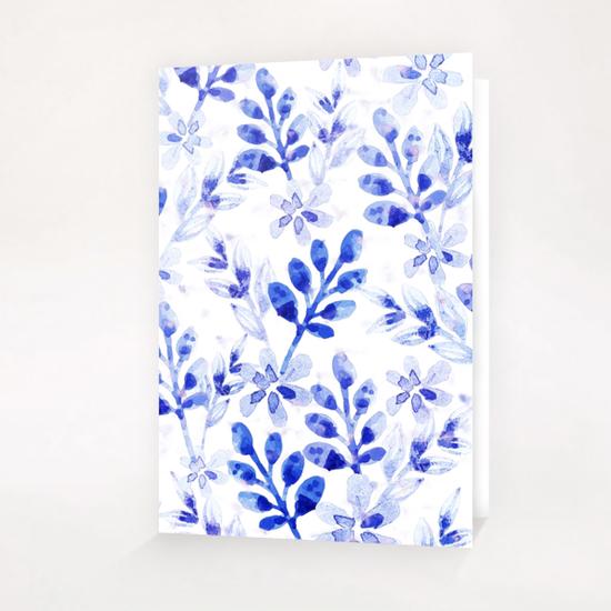 Watercolor Floral X 0.6 Greeting Card & Postcard by Amir Faysal