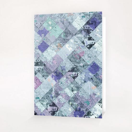Abstract Geometric Background #10 Greeting Card & Postcard by Amir Faysal