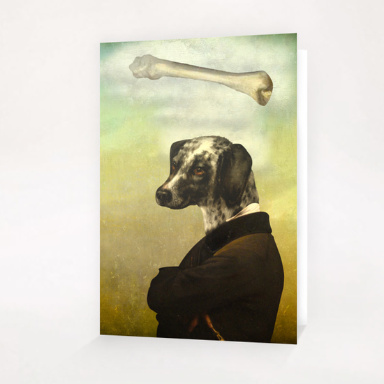 A Dog's Dream Greeting Card & Postcard by DVerissimo