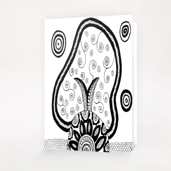 Black & White Life Greeting Card & Postcard by ShinyJill