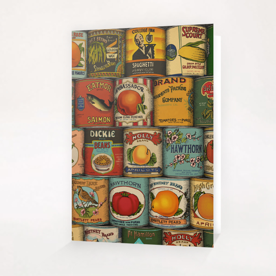 Cans Greeting Card & Postcard by MegShearer
