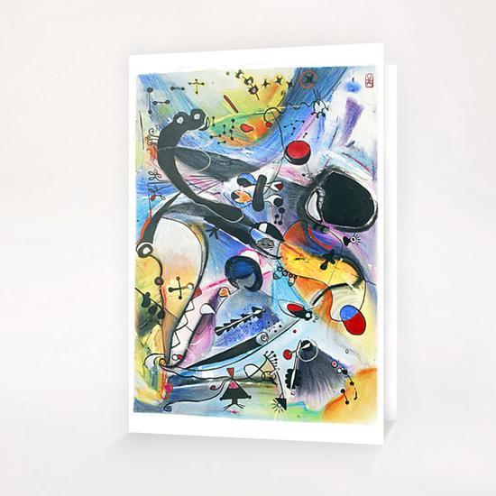 Joyeux paysage Greeting Card & Postcard by Denis Chobelet