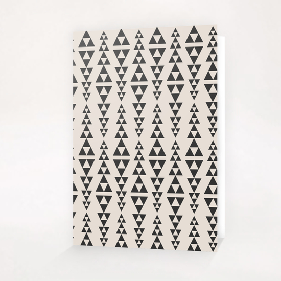 Triangles by PIEL Greeting Card & Postcard by PIEL Design