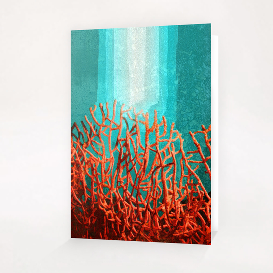 Red Coral Greeting Card & Postcard by Malixx
