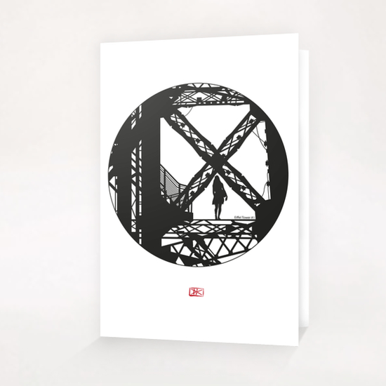 EIFFEL TOWER # 1 Greeting Card & Postcard by Denis Chobelet