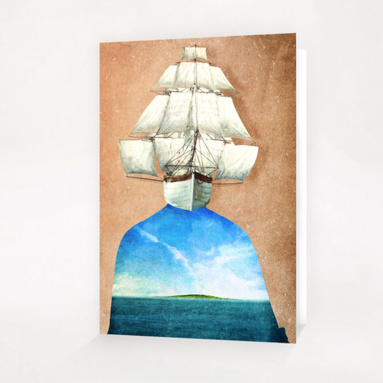 Explorer's Mind Greeting Card & Postcard by DVerissimo