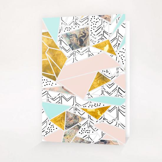 Geometric and textures Greeting Card & Postcard by mmartabc
