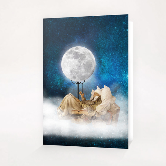Good Night Moon Greeting Card & Postcard by DVerissimo