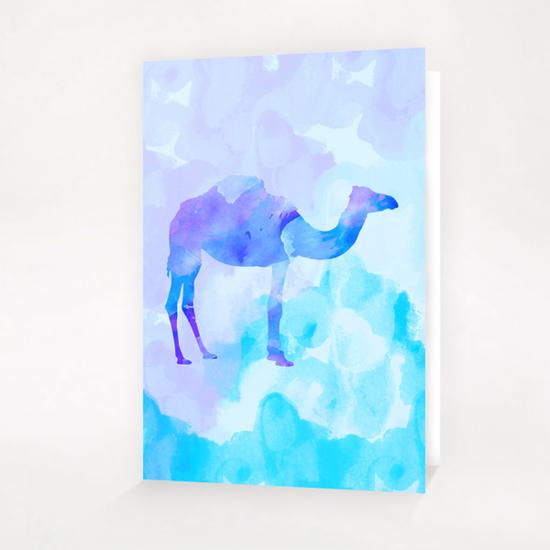 Abstract Camel Greeting Card & Postcard by Amir Faysal