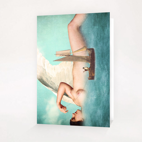 Guardian Angel Greeting Card & Postcard by DVerissimo