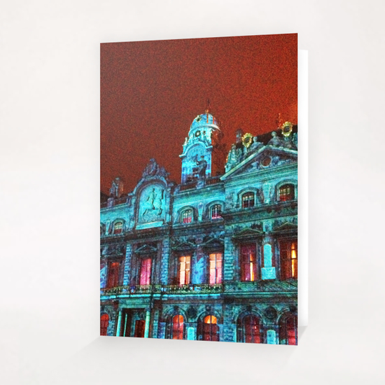 City Hall of Lyon Greeting Card & Postcard by Ivailo K
