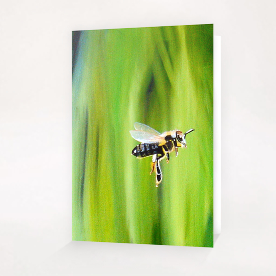 L'abeille Greeting Card & Postcard by Kapoudjian