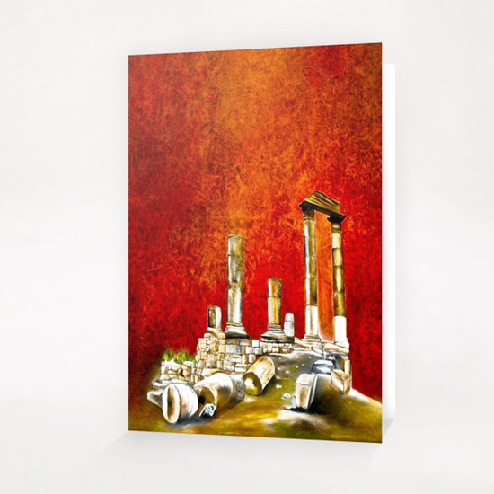 La porte D'Amman Greeting Card & Postcard by Kapoudjian