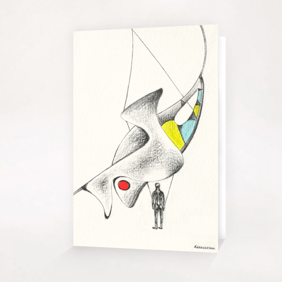 Le Pantin Greeting Card & Postcard by Kapoudjian