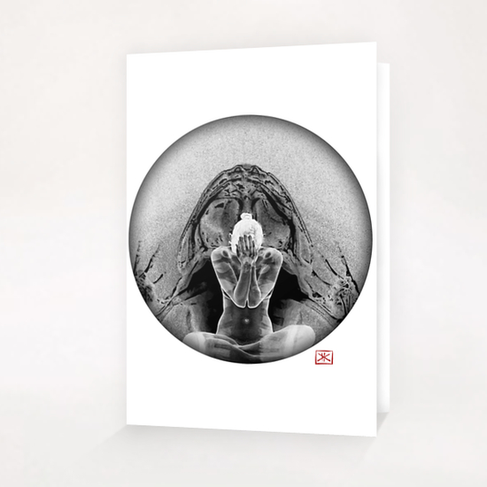 Lina 1 Greeting Card & Postcard by Denis Chobelet