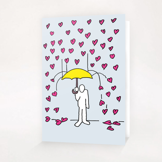 Too much love Greeting Card & Postcard by Yann Tobey
