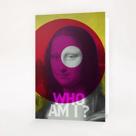 Who am I? Greeting Card & Postcard by Vic Storia