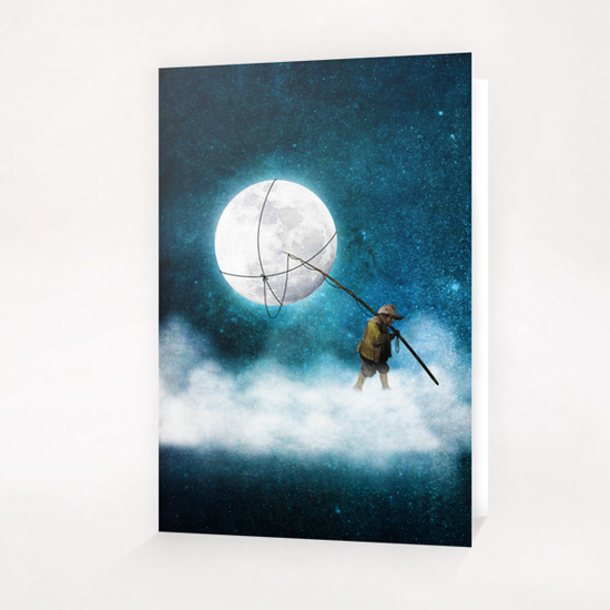 Moonwalk Greeting Card & Postcard by DVerissimo