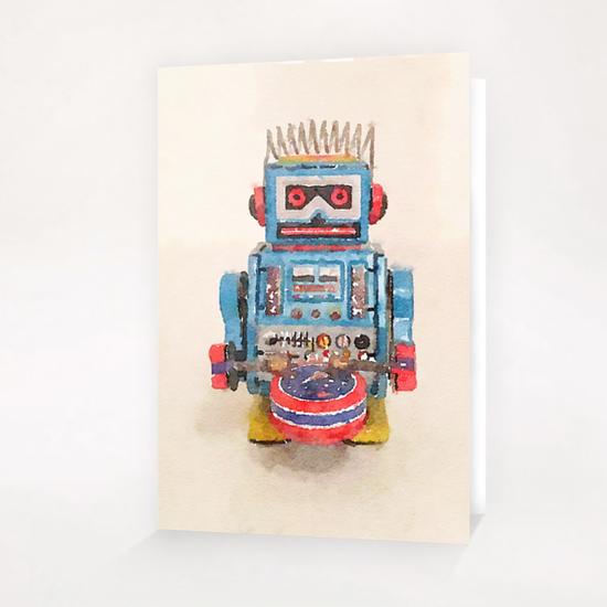 My Robot Greeting Card & Postcard by Malixx
