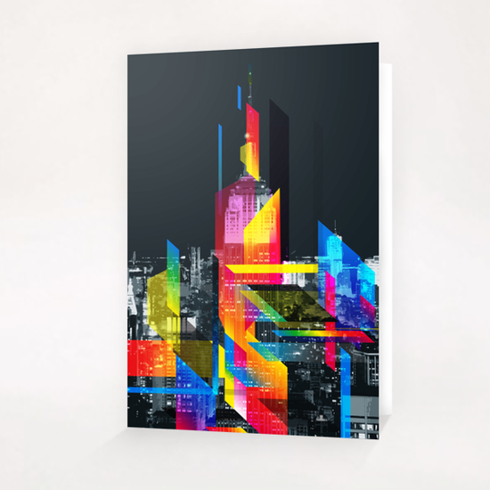 Empire State Building Greeting Card & Postcard by Vic Storia