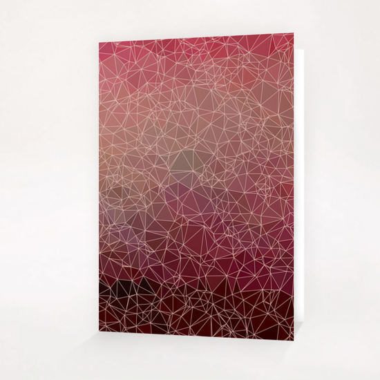 Geometric polygonal  Greeting Card & Postcard by VanessaGF