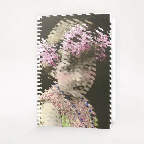 Prismatic Face Greeting Card & Postcard by Vic Storia