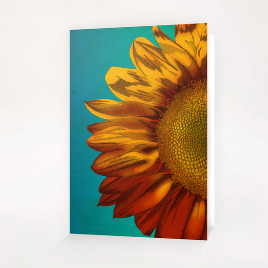 A Sunflower Greeting Card & Postcard by MegShearer