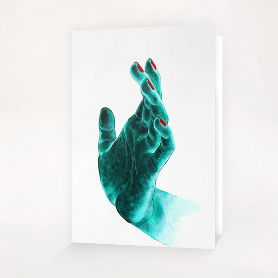 Hand Greeting Card & Postcard by Nika_Akin