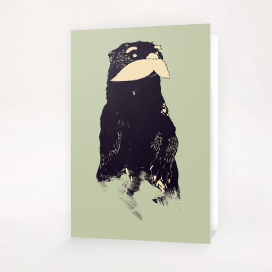 An Other Moustache Greeting Card & Postcard by Tobias Fonseca