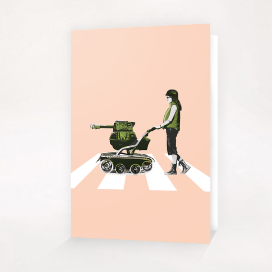 Armored Carriage Greeting Card & Postcard by tzigone
