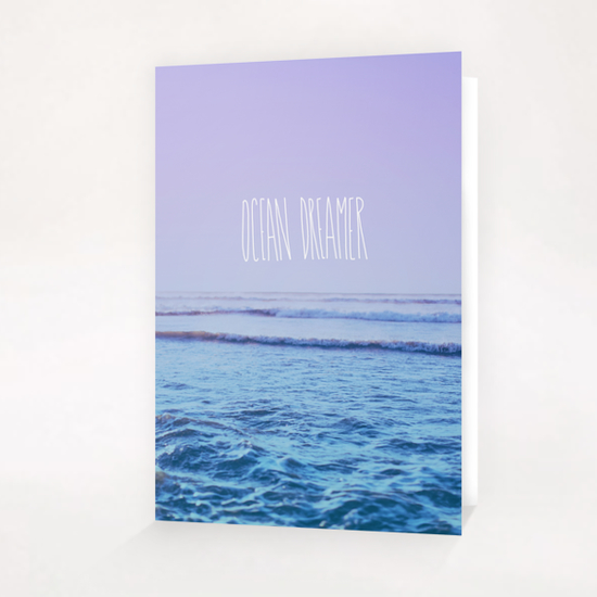 Ocean Dreamer Greeting Card & Postcard by Leah Flores
