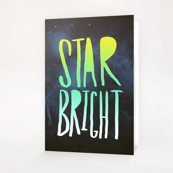 Star Bright Greeting Card & Postcard by Leah Flores