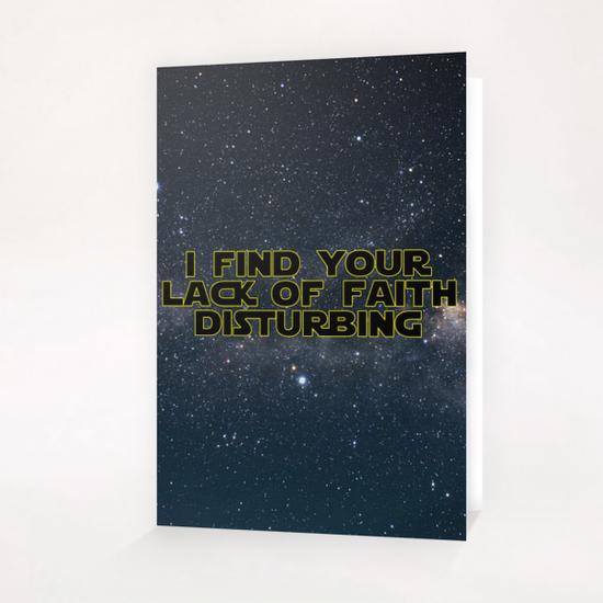 I find your lack of faith disturbing Greeting Card & Postcard by Alexandre Ibáñez