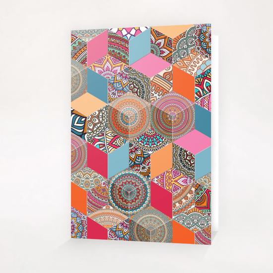 Hexatribal - Slice Greeting Card & Postcard by Alexandre Ibáñez